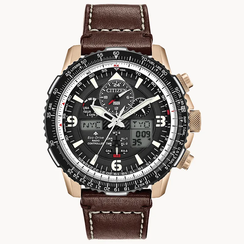 Citizen A T Men s Eco Drive Limited Edition Black Dial Watch CITIZEN